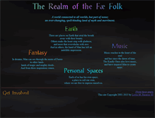 Tablet Screenshot of faerealm.com